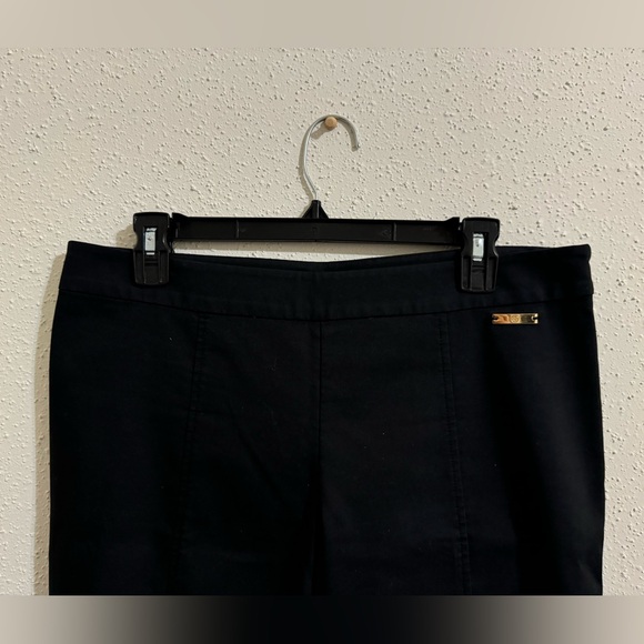 Tory Burch Callie Skinny Ankle Trouser Pants - Black - Size 8 - Picture 11 of 11